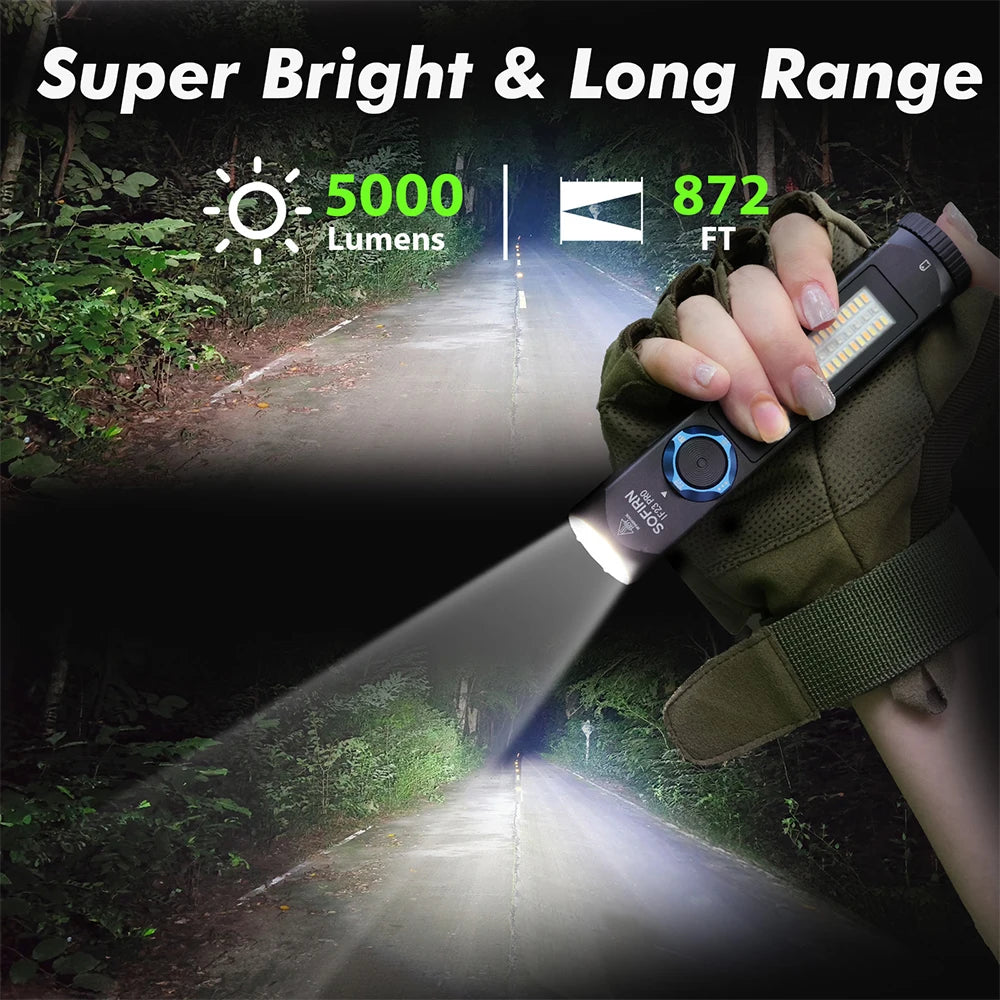 Sofirn IF23 Pro RGB LED Flashlight With USB C Rechargeable