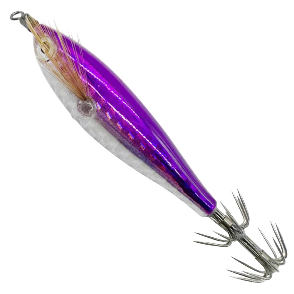 VKTECH Luminous Squid Jig Hooks Lures For Fishing Tackle