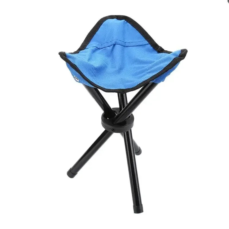 Portable Outdoor Folding Triangular Stool for Fishing and Camping