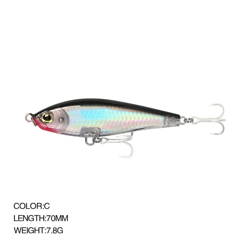 DKSTINYE Pencil Minnow Wobbler Lure Saltwater Trout Fishing