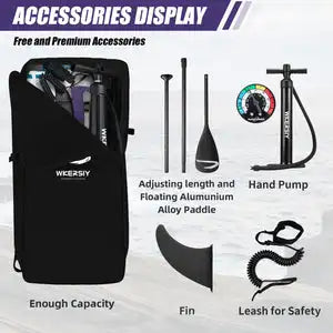 WKERSIY Inflatable SUP Board All-Water Performance Series Ultra-Stable