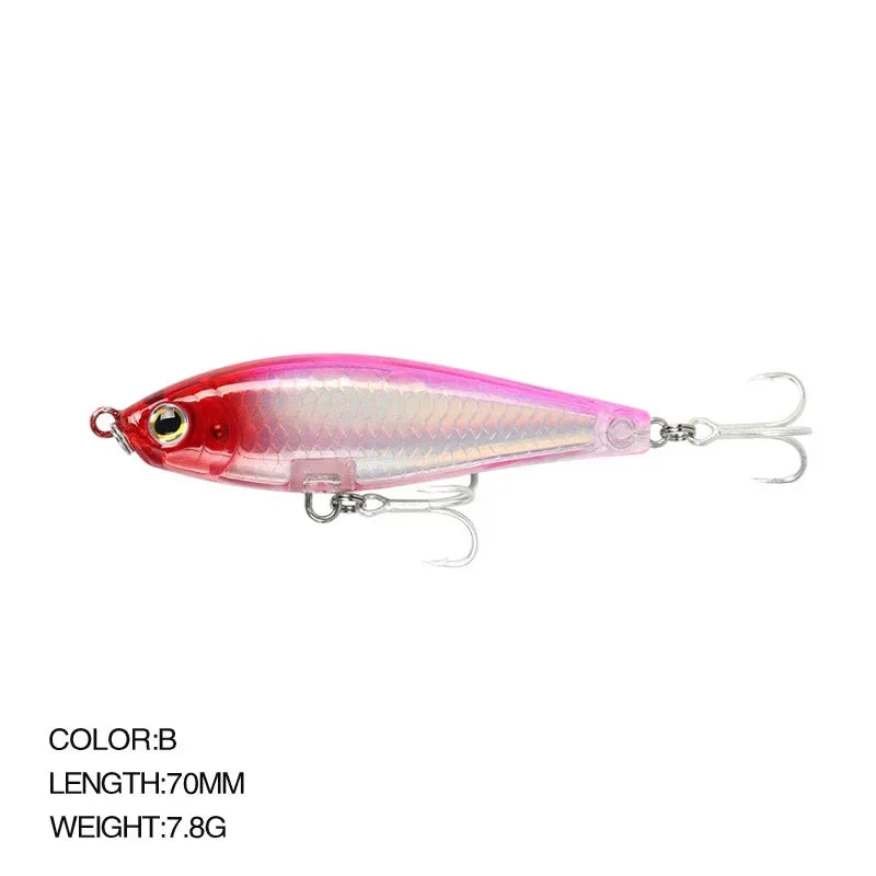 DKSTINYE Pencil Minnow Wobbler Lure Saltwater Trout Fishing