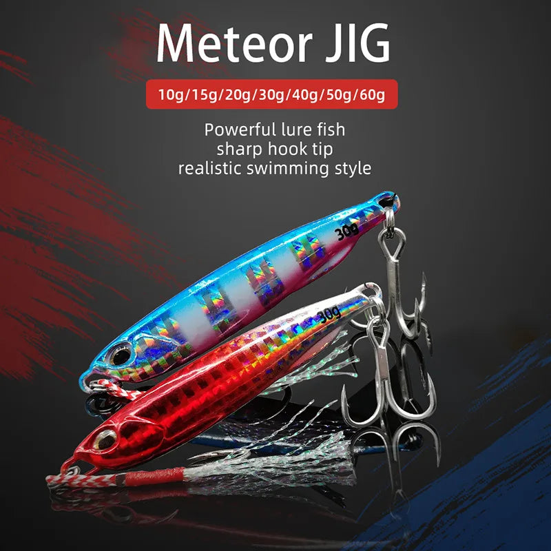 Japen Metal Cast Jig Spoon Lure For Shore Fishing Bass