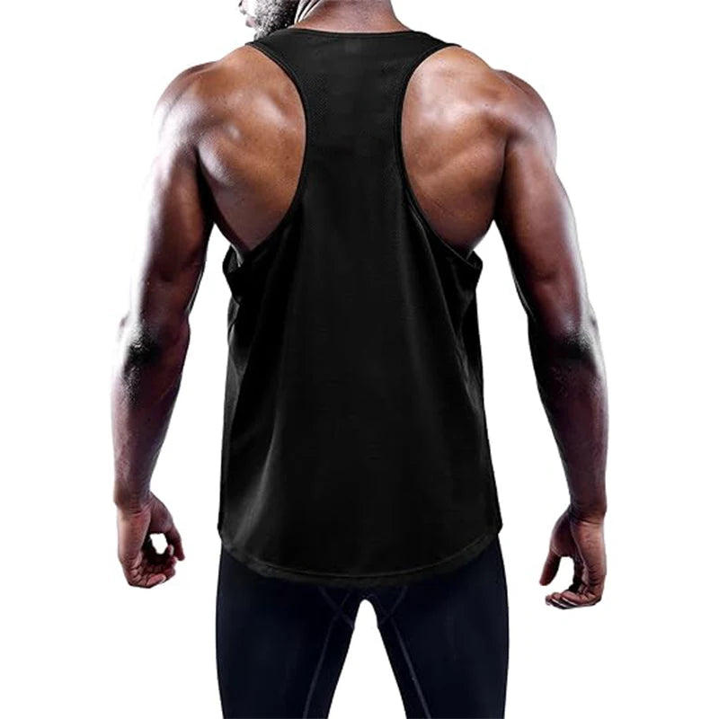 Men's Quick-Dry Running Tank Top For Sports And Fitness