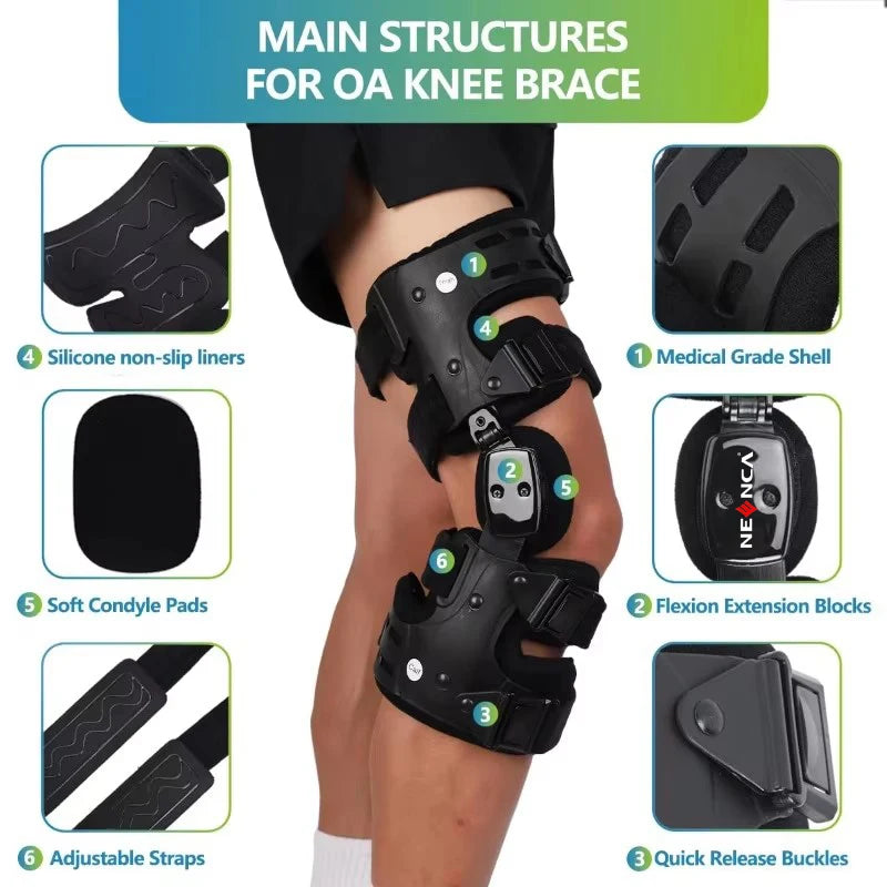 NEENCA OA Unloader Knee Brace For ACL Meniscus Pain Relief