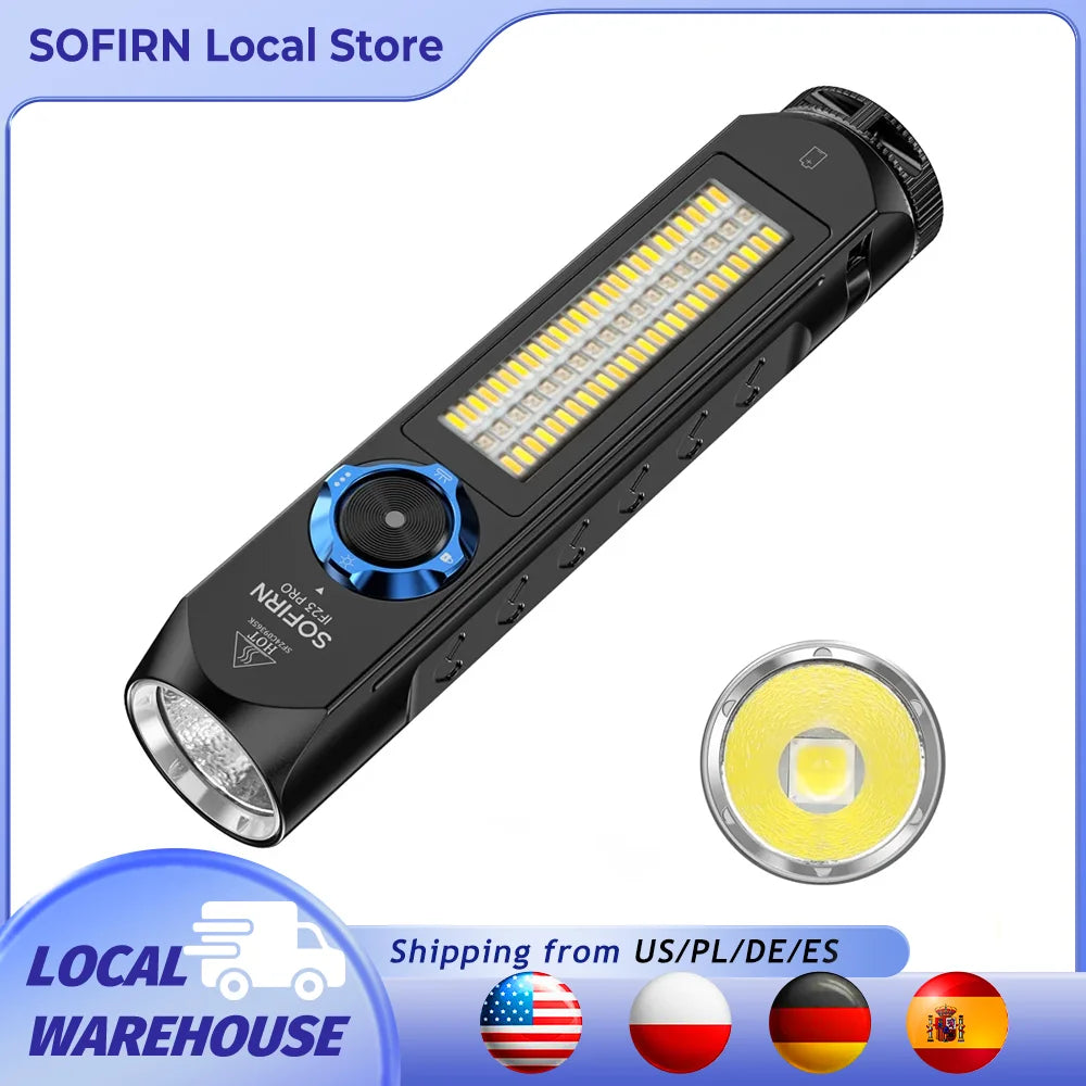 Sofirn IF23 Pro RGB LED Flashlight With USB C Rechargeable