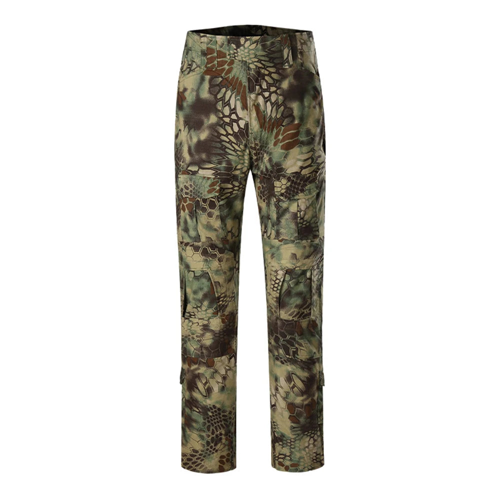 NONECN Combat Pants Tactical Camouflage Multicam Trekking Trousers