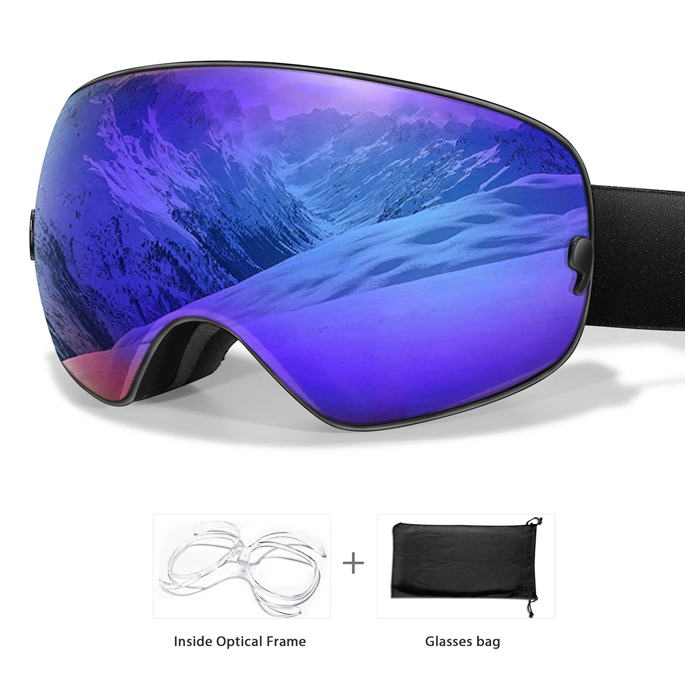 Winter Ski Goggles UV400 Anti Fog Men Women Teens Eyewear