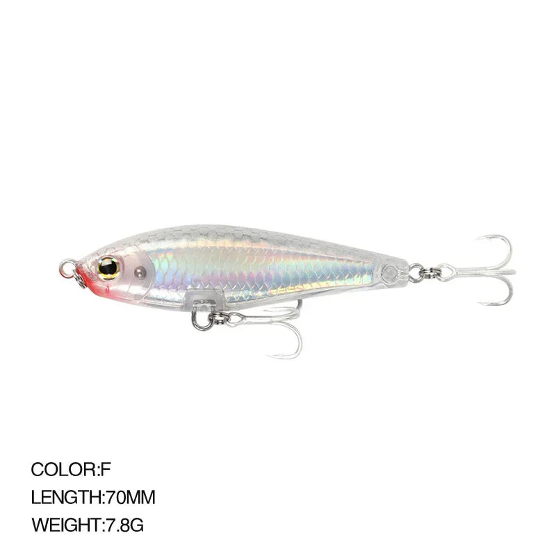 DKSTINYE Pencil Minnow Wobbler Lure Saltwater Trout Fishing