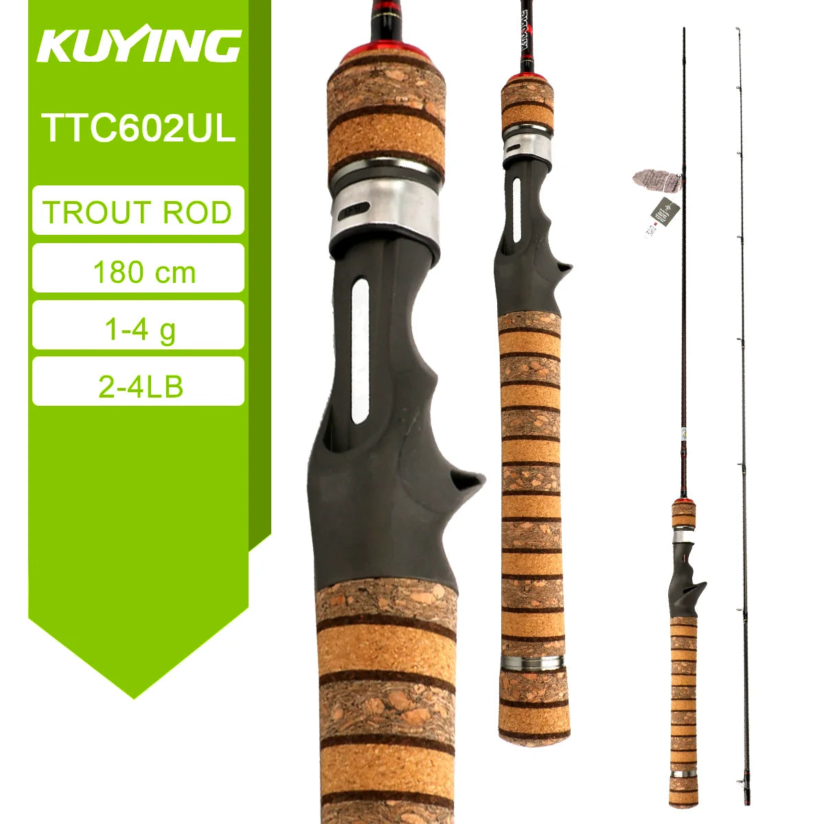 Kuying Carbon Fishing Lure Rod Teton TTC Series Pro