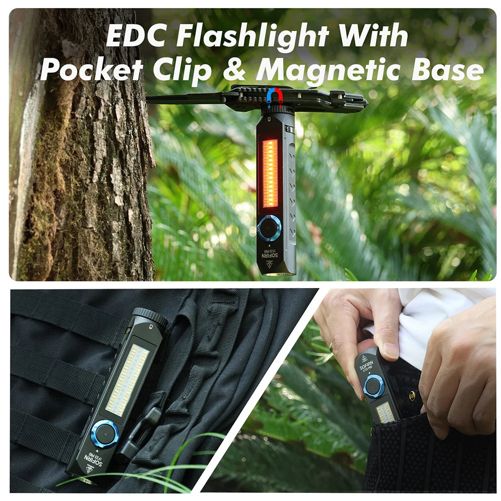 Sofirn IF23 Pro RGB LED Flashlight With USB C Rechargeable