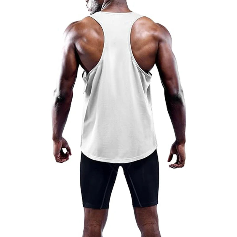 Men's Quick-Dry Running Tank Top For Sports And Fitness
