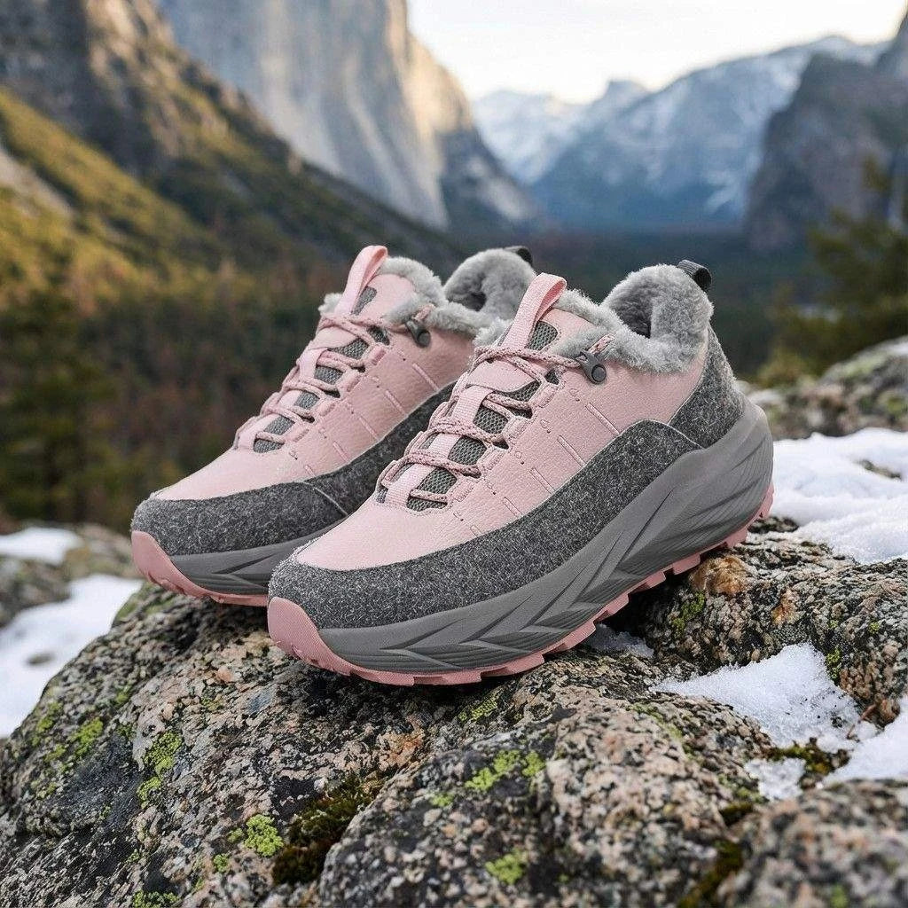 NONE Waterproof Anti Slip Outdoor Hiking Shoes For Men Trekking