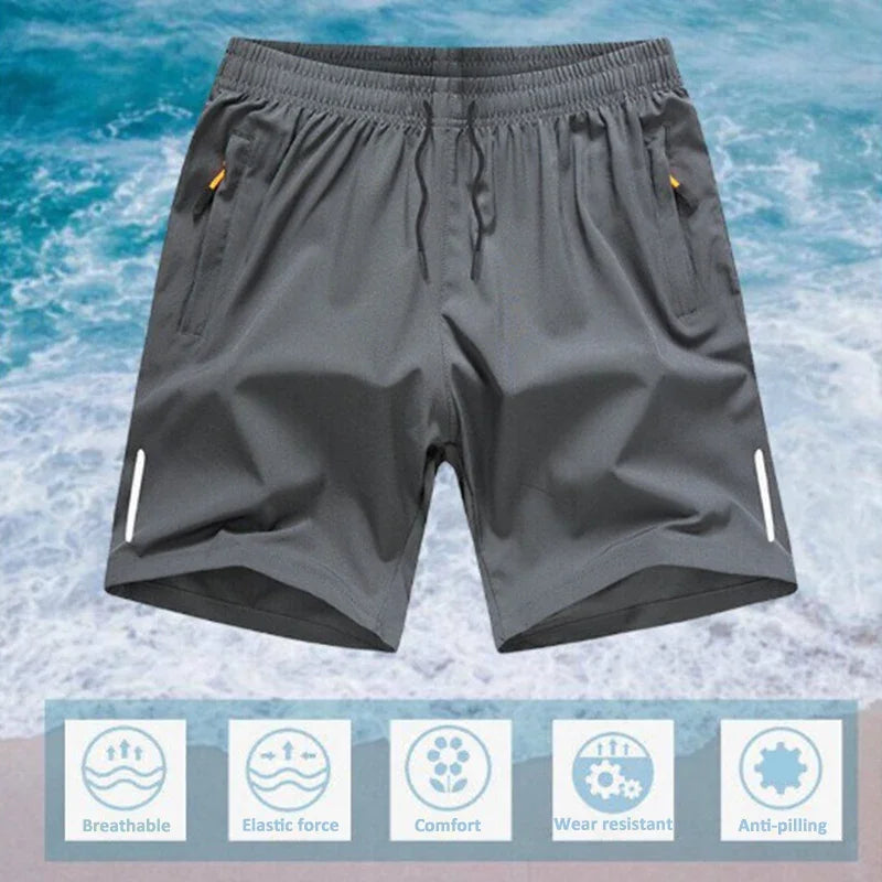 NONECN Ice Breathable Running Shorts For Women Lightweight Polyester