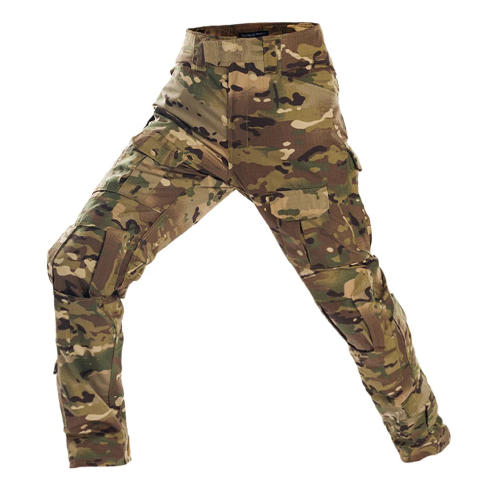 NONECN Combat Pants Tactical Camouflage Multicam Trekking Trousers